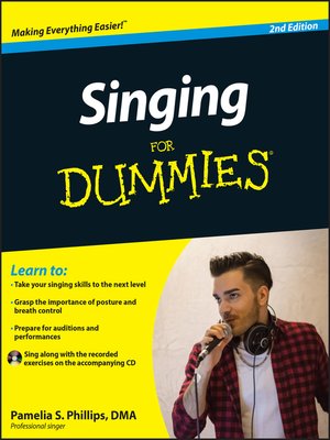 cover image of Singing For Dummies